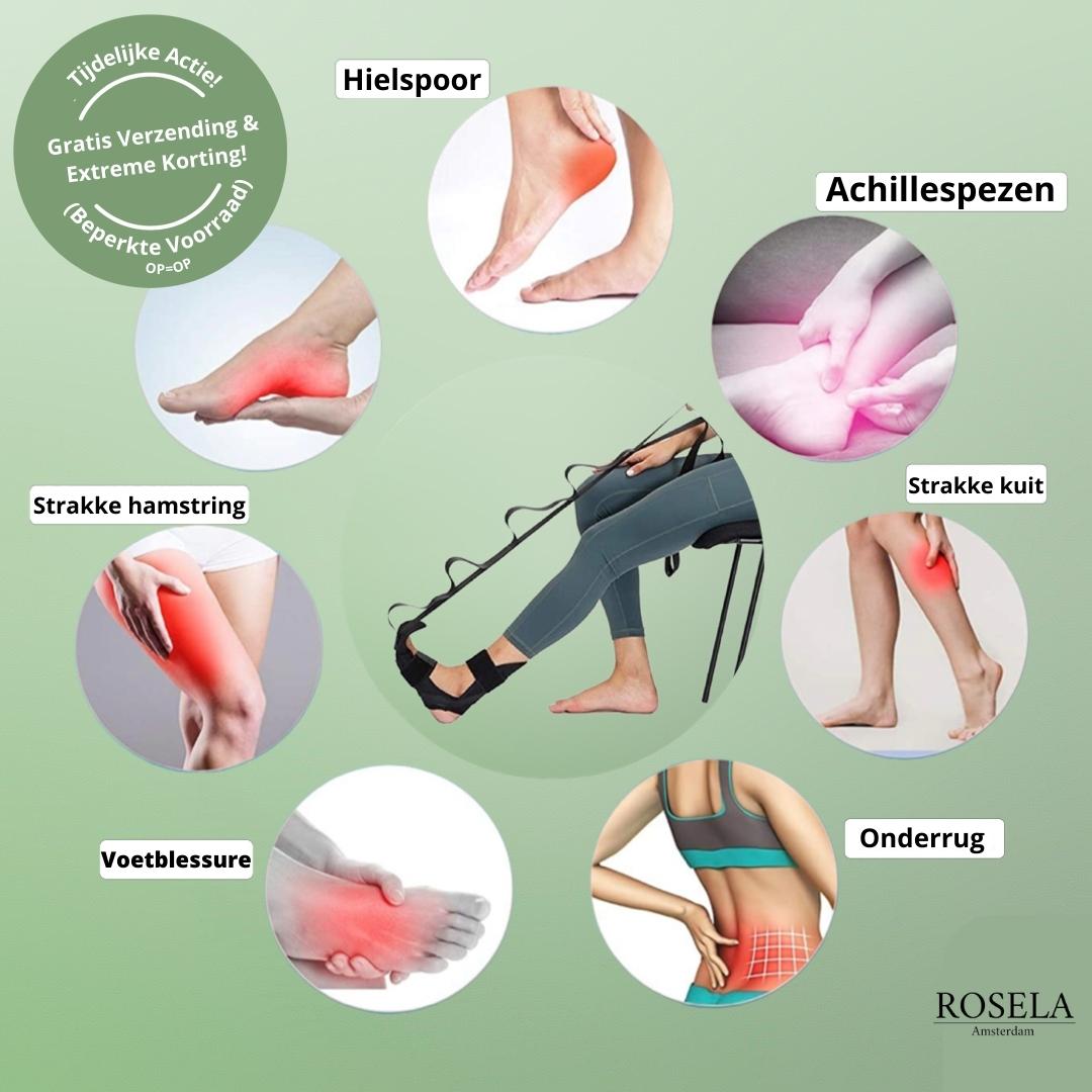 Rosela FlexStrap™ | Alivie el dolor y experimente la flexibilidad