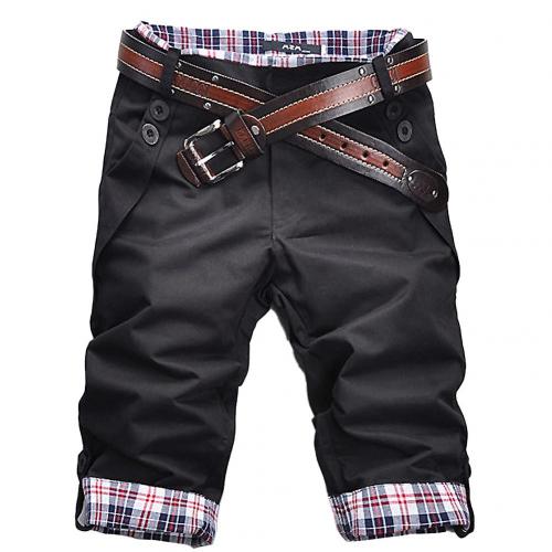Korte Broek met Patchwork Motief