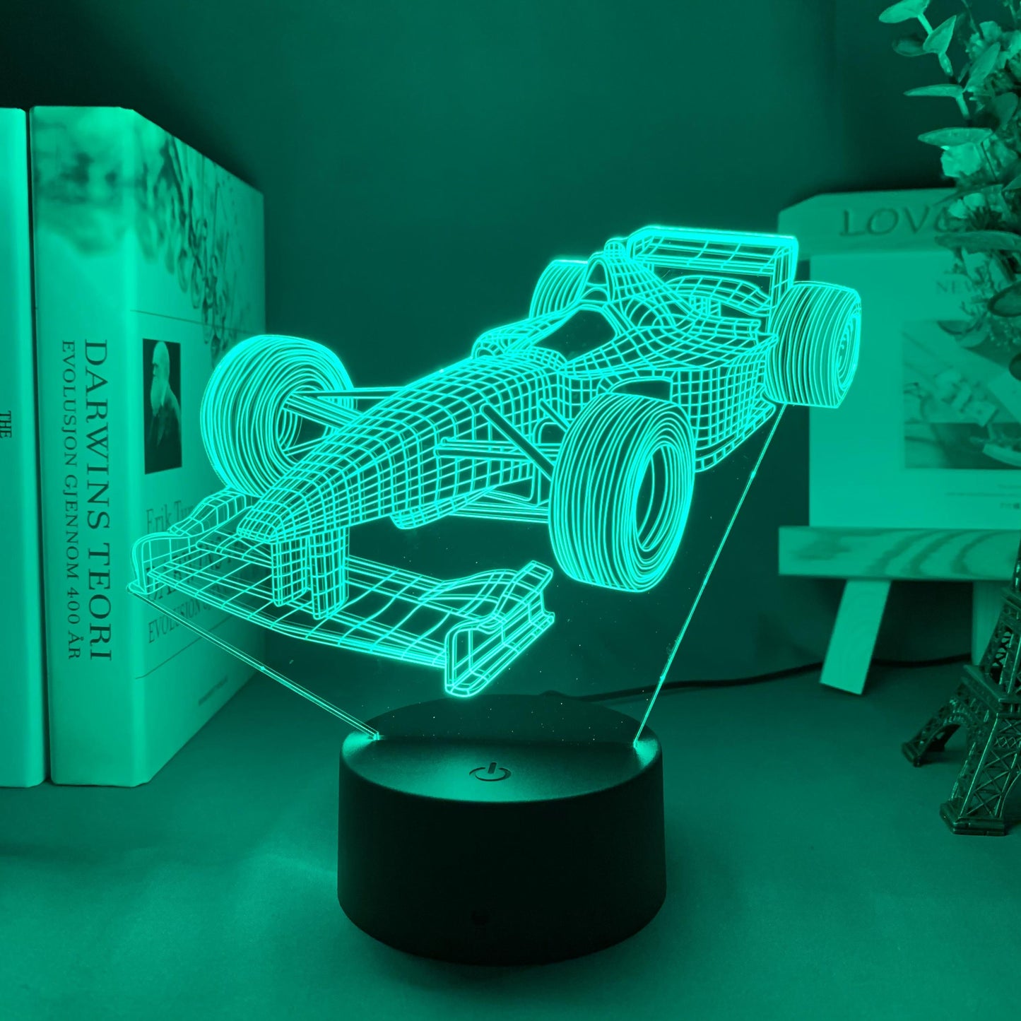 Lámpara de ilusión 3D Fórmula 1 | incluido el modo de 7 colores!
