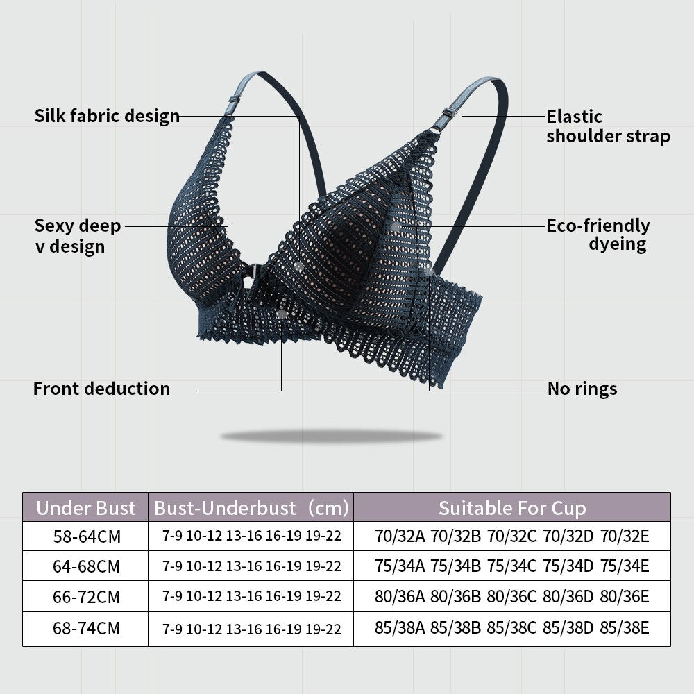 Beugelloze Front Gesp Beha | 1+2 GRATIS