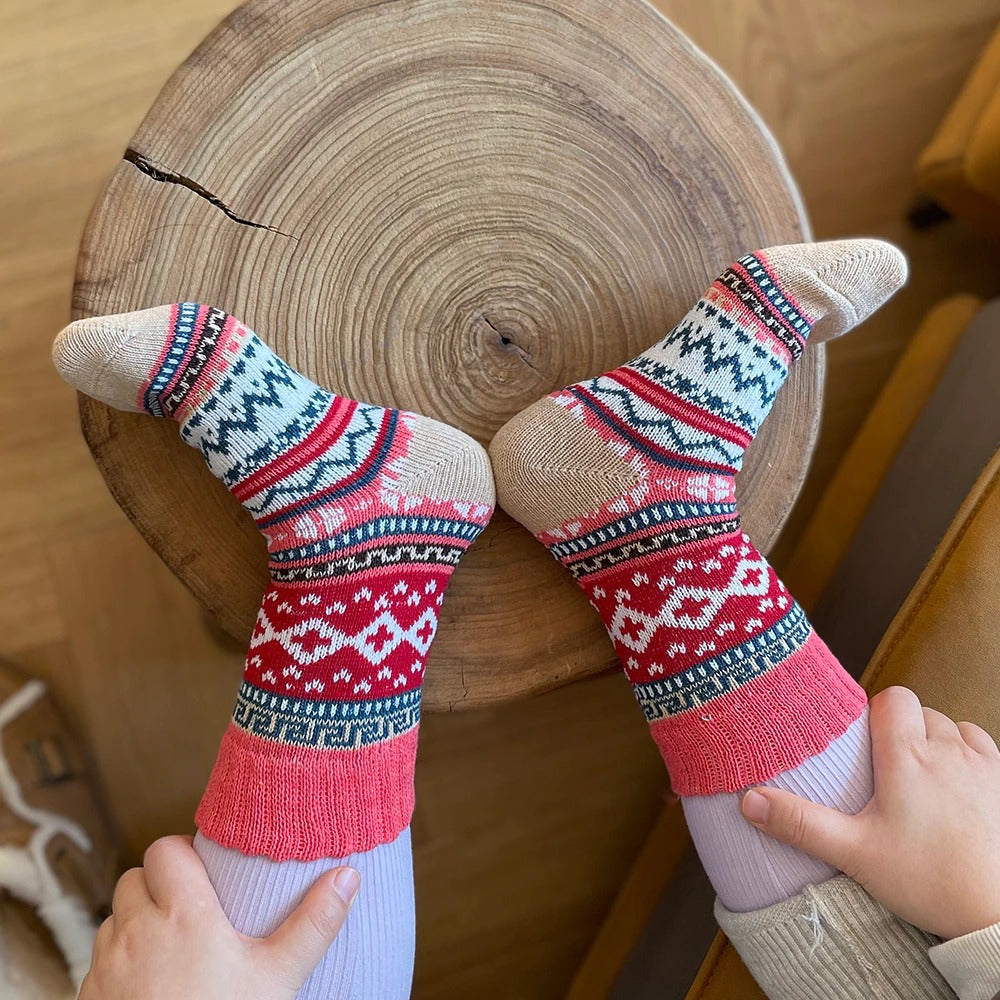 Rosela Fluffy Winter Sokken | Warm, Comfortabel & Duurzaam