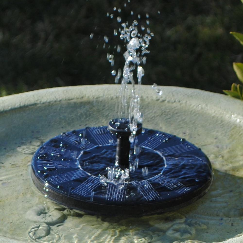Waterfontein op Zonne-Energie™ | Werkt ook in de Herfst & Winter