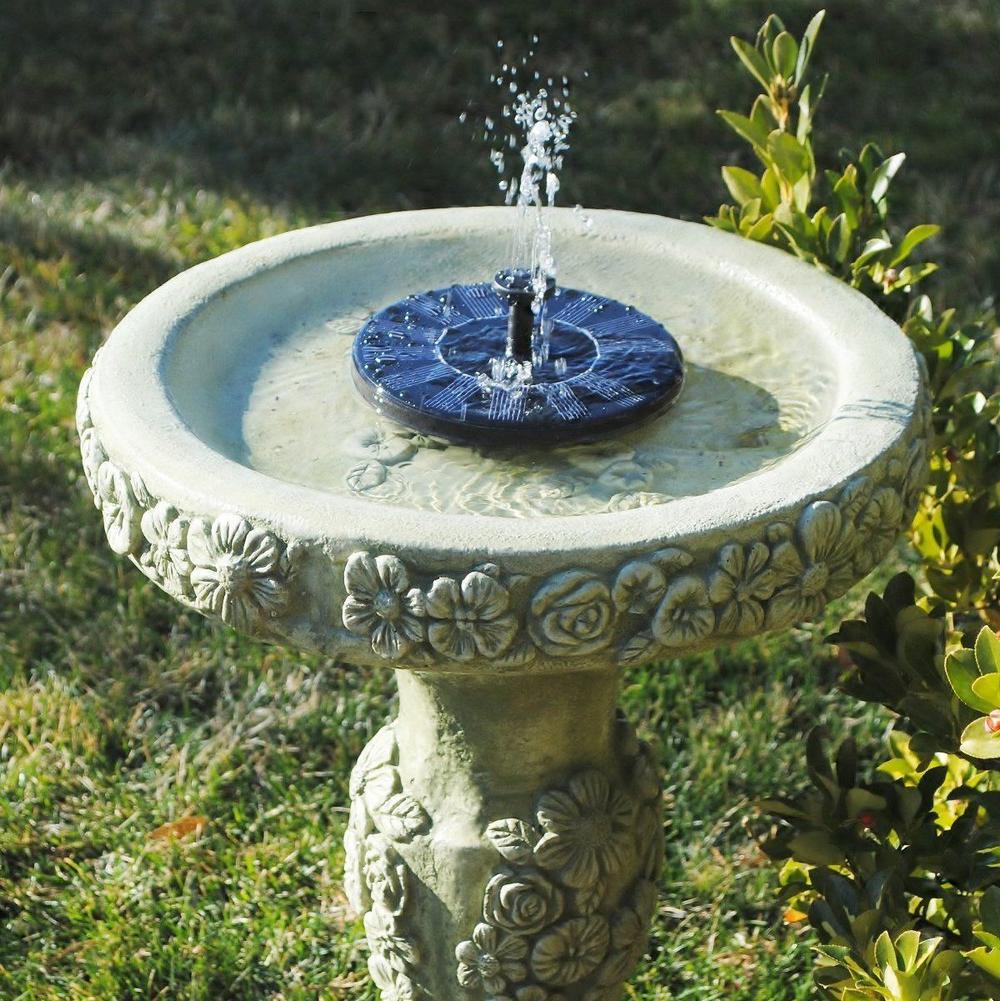 Waterfontein op Zonne-Energie™ | Werkt ook in de Herfst & Winter