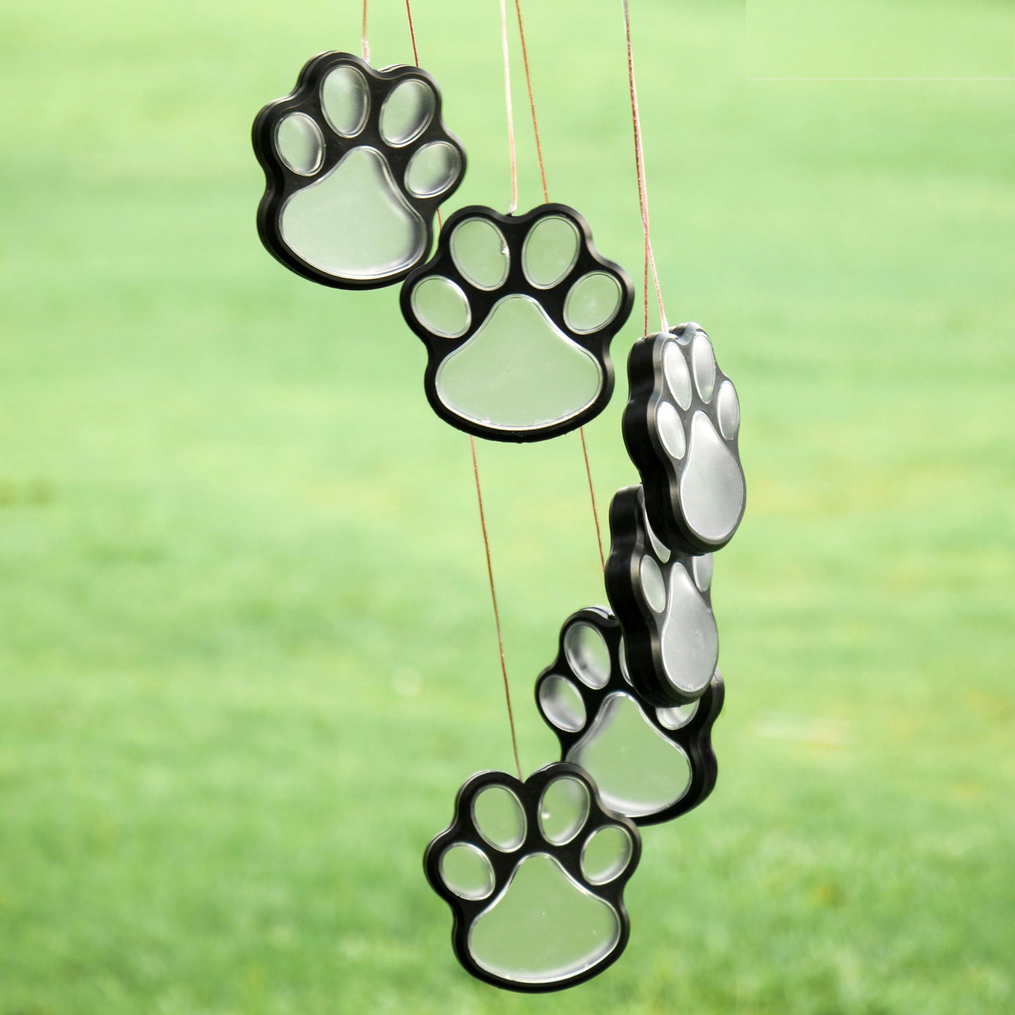 Paw Print Chimes™ | Schattige Zonnewind Chimes voor hondenliefhebbers