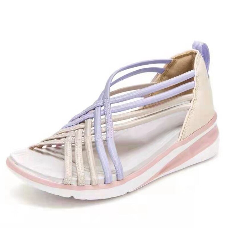 Gevlochten Vissengraad Sandalen