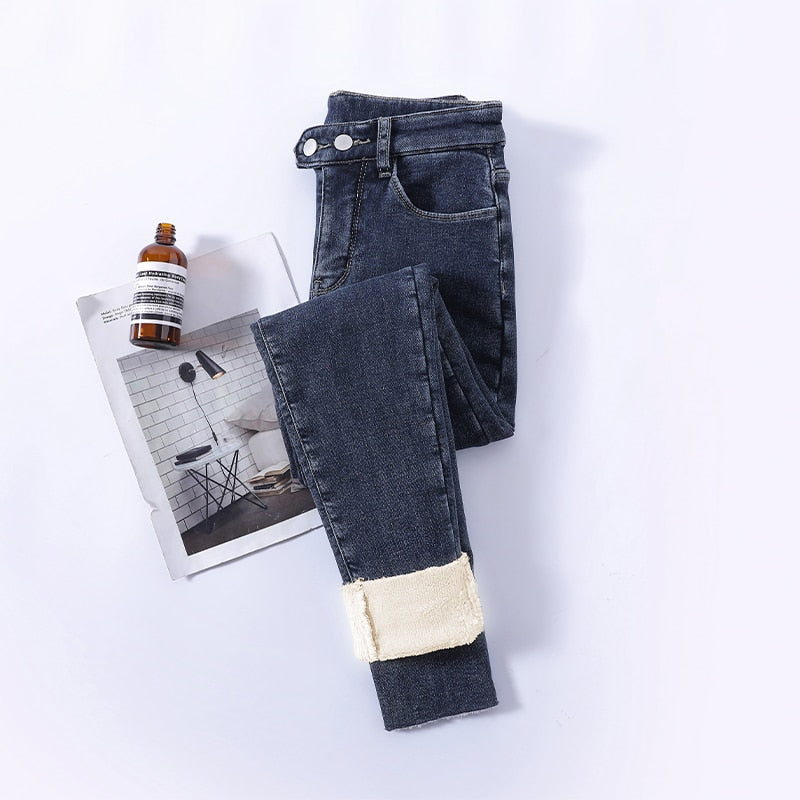 Thermo Velvet Fleece Jeans