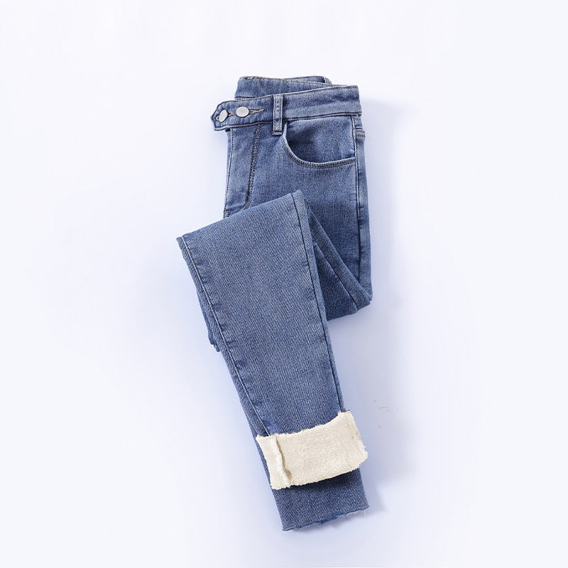 Thermo Velvet Fleece Jeans