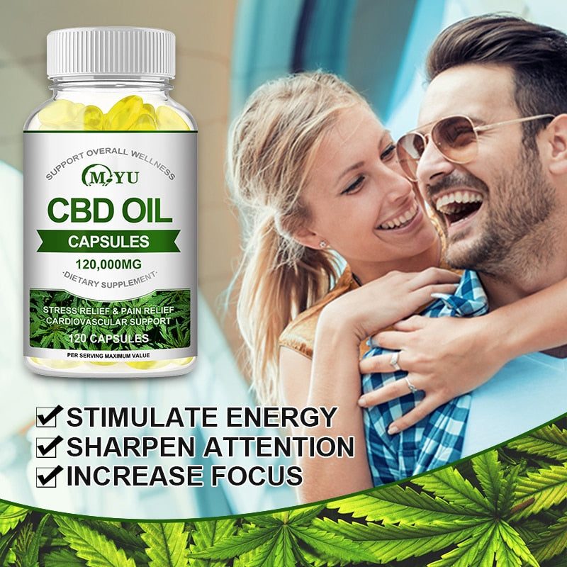CBD OIL Is Rich In Omega-3/6/9 Fish Oil,improves Bad Mood,bone and Joint Health,relieves Stress,improves Memory and Intelligence