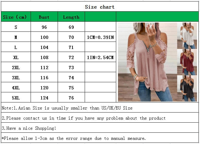 Off-Shoulder Top met Kant