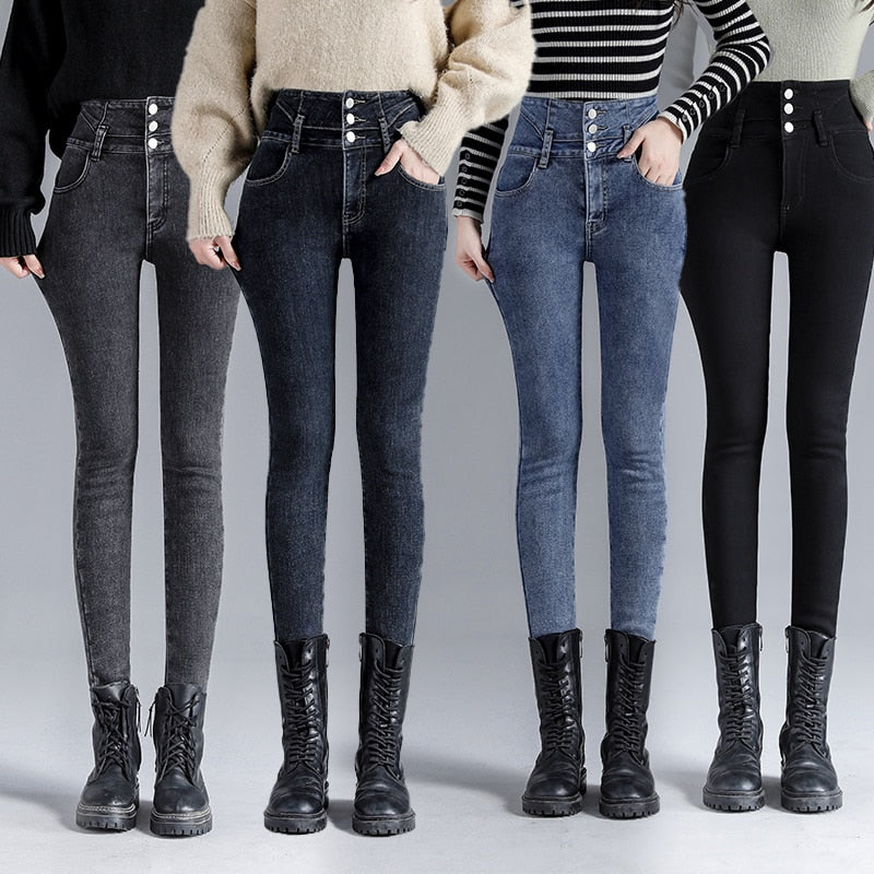 Thermo Velvet Fleece Jeans