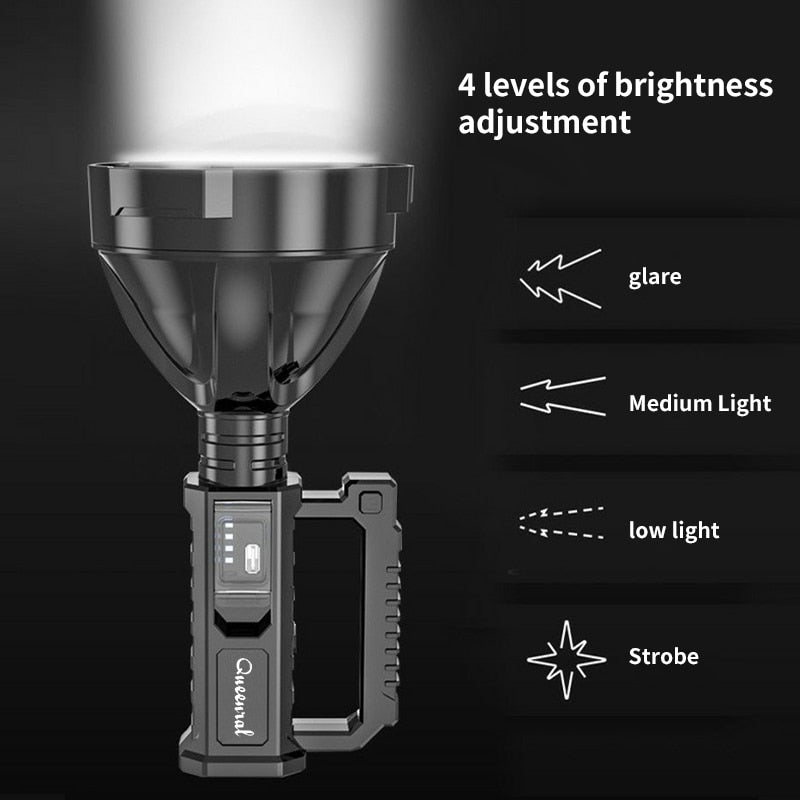 Oplaadbare LED Zaklamp™ + GRATIS afneembare statief