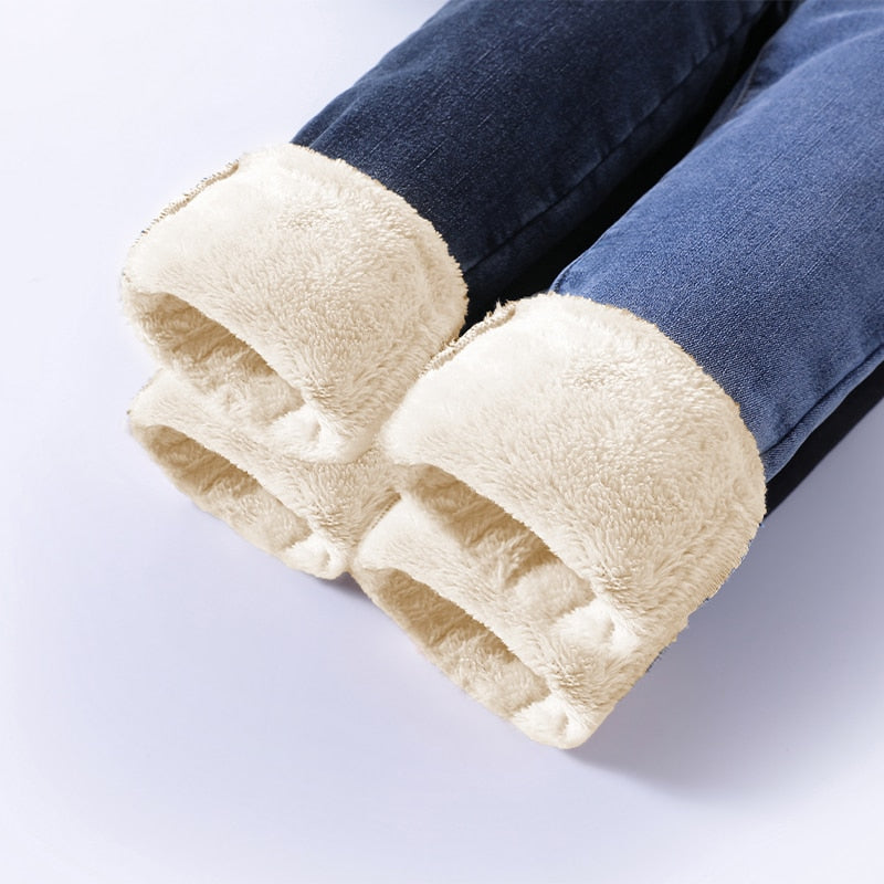 Thermo Velvet Fleece Jeans