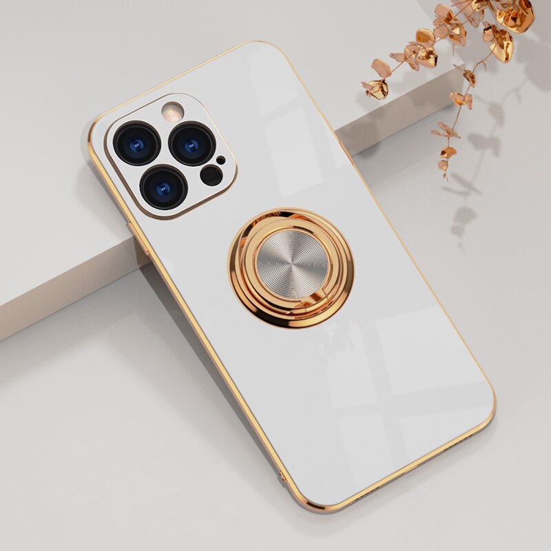 Luxe iPhone Pop-Socket Hoesje