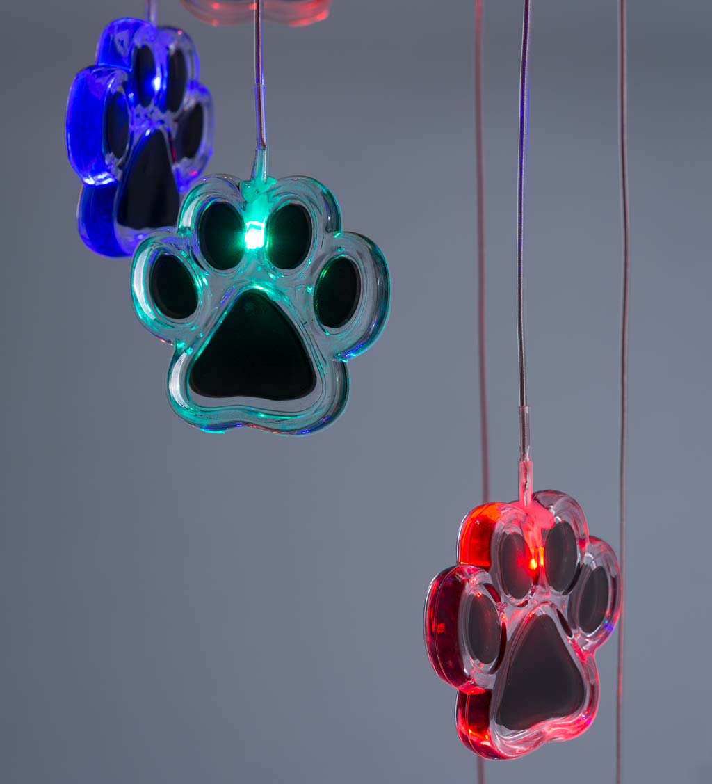 Paw Print Chimes™ | Schattige Zonnewind Chimes voor hondenliefhebbers