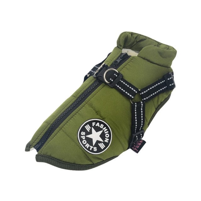 Abrigo aislante Rosela Puppy Puffer - para perros de todos los tamaños