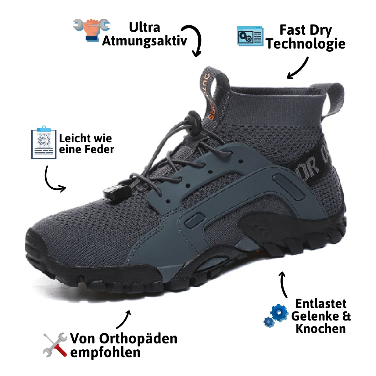 Winter Ergonomische GRIP Schoenen
