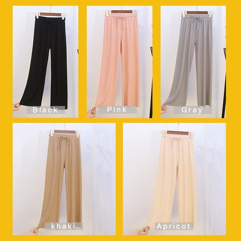Silk Wide Leg Pants | 1+1 GRATIS