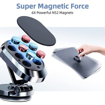 Magnetic Car Phone Stand™ | Klein, sterk en probleemloos voor mobiele navigatie| 1+1 GRATIS