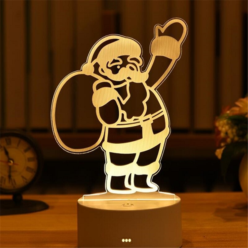 3D Kerst Illusie Lamp