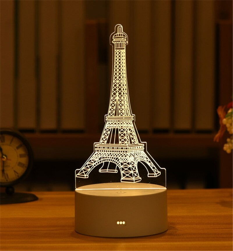 3D Kerst Illusie Lamp