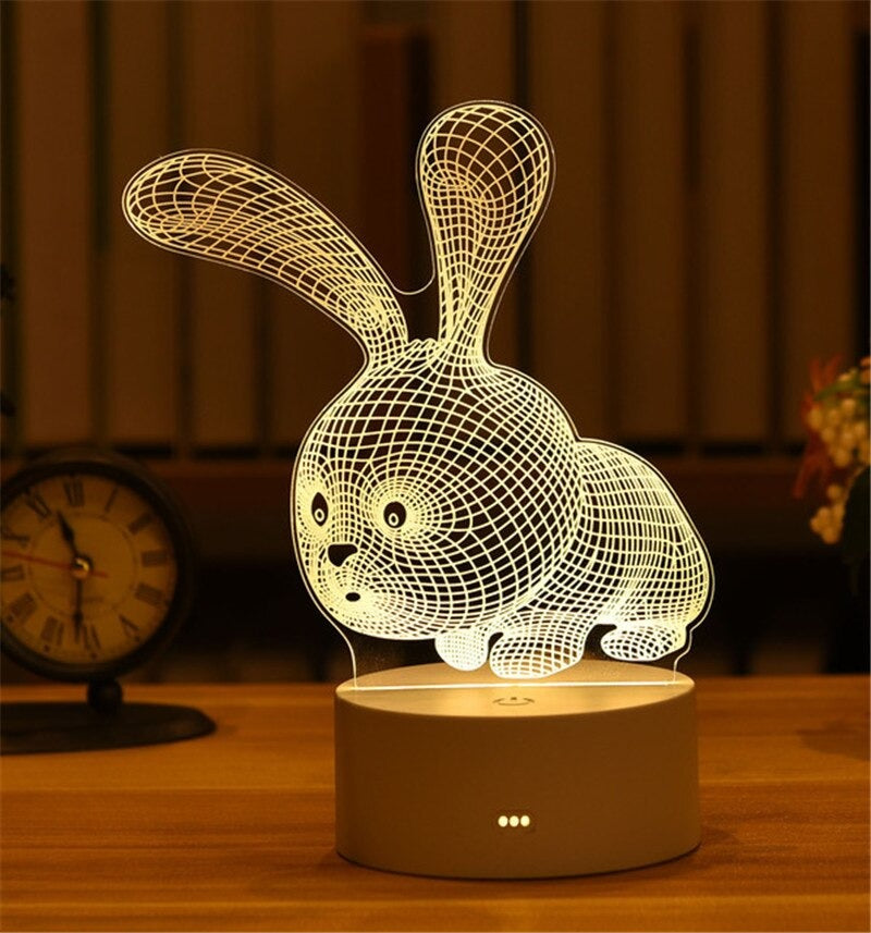 3D Kerst Illusie Lamp