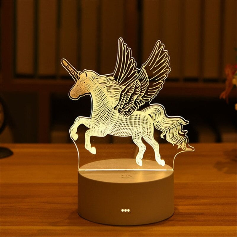 3D Kerst Illusie Lamp