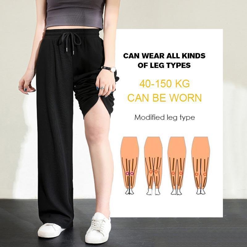 Silk Wide Leg Pants | 1+1 GRATIS