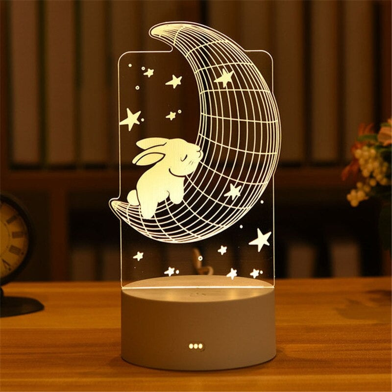 3D Kerst Illusie Lamp