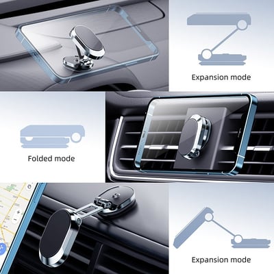Magnetic Car Phone Stand™ | Klein, sterk en probleemloos voor mobiele navigatie| 1+1 GRATIS