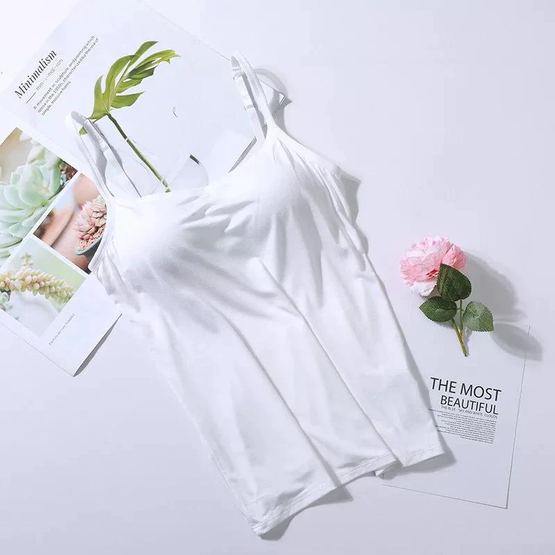 Cami hemd met ingebouwde BH | 1+2 GRATIS