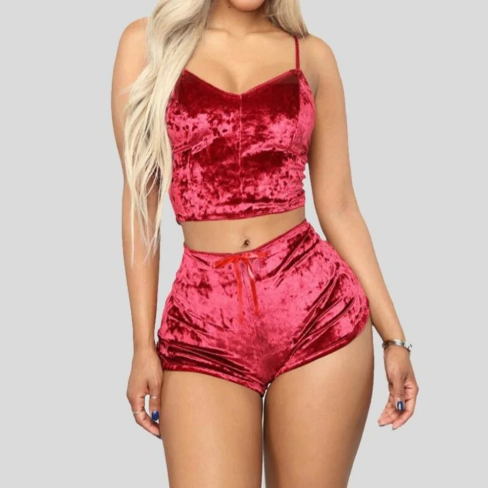 Jasmin - Velvet Comfy Set