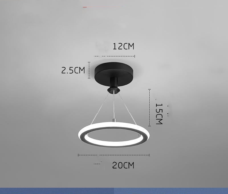Ed Balcony Light Ceiling Net Red Aisle