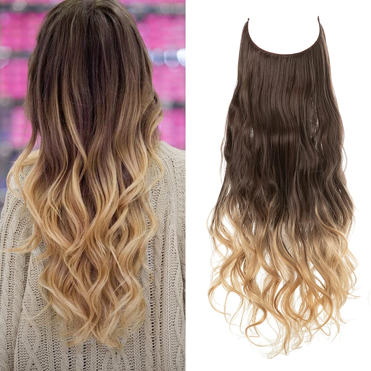 Rosela Invisible Halo Hair Extensions™