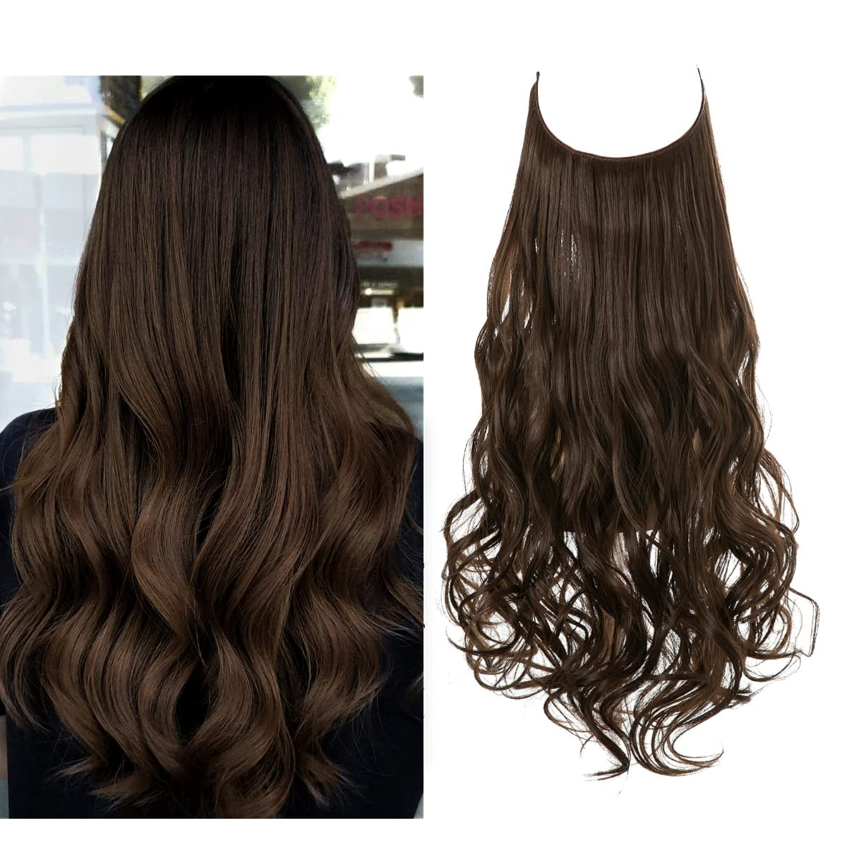 Rosela Invisible Halo Hair Extensions™