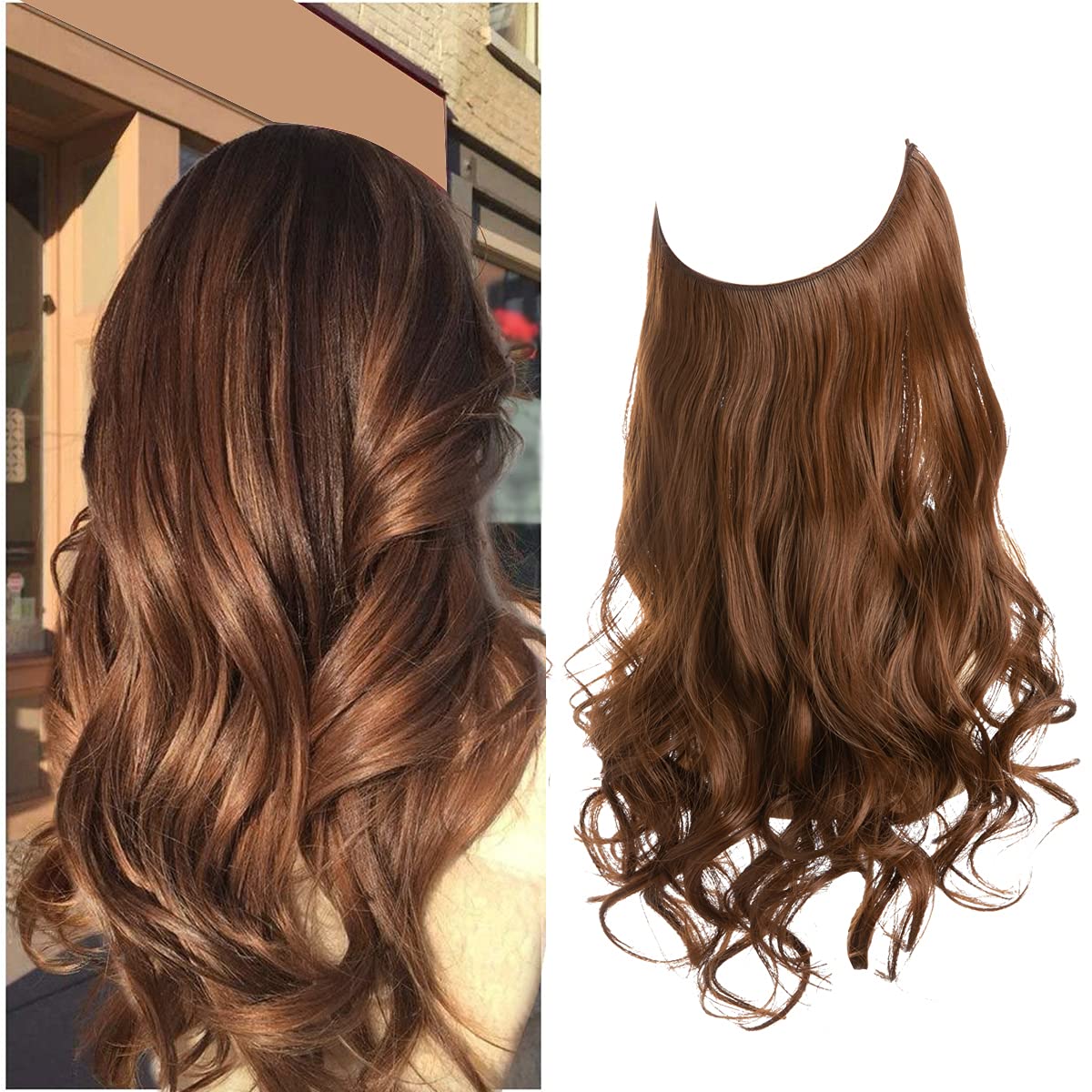 Rosela Invisible Halo Hair Extensions™