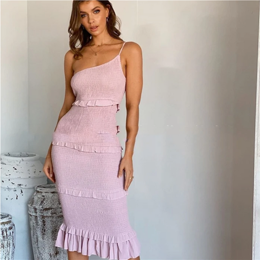 Sling smocked dress