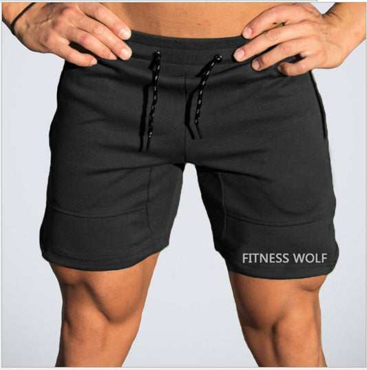 Tight-fitting Lace-pocket Sports Shorts