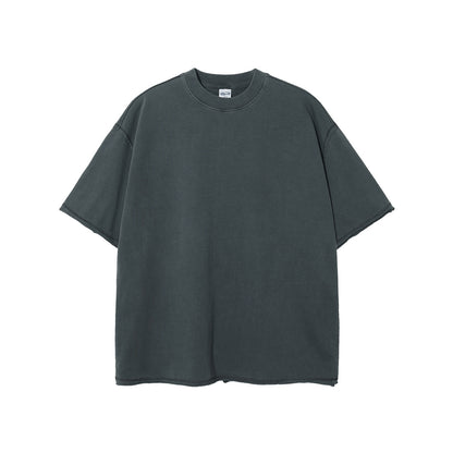 Vintage Wash Water For Old Men's T-shirts
