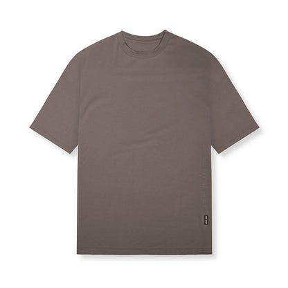 Short-sleeved Men's Solid Color Quick-drying Split T-shirt