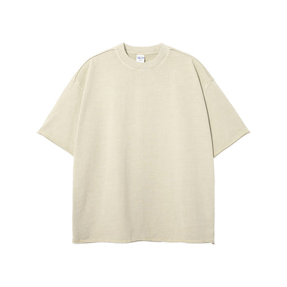 Vintage Wash Water For Old Men's T-shirts