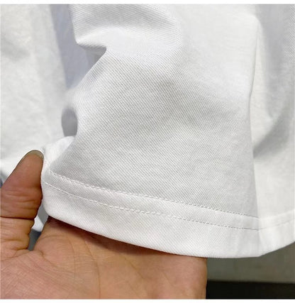 Men's Fashion Versatile Round Neck Casual T-shirt
