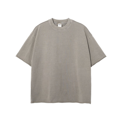 Vintage Wash Water For Old Men's T-shirts