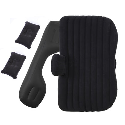 Bymaocar Inflatable car mattress  outdoor camping inflatable bed PVC flocking Multifunctional Car inflatable bed car accessories