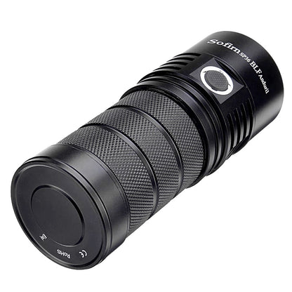 Sofirn SP36 BLF Anduril 4*Samsung LH351D 5650lm Powerful LED Flashlight USB Rechargeable 18650 Torch 5000K High 90 CRI