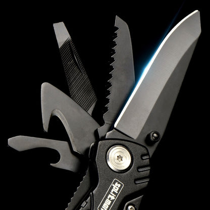 Mini Multi Tool Plier Folding Knife Survival Multitools Camping Outdoor EDC Tools Fishing Multifunctional Fold Pliers