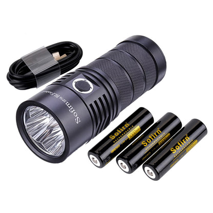 Sofirn SP36 BLF Anduril 4*Samsung LH351D 5650lm Powerful LED Flashlight USB Rechargeable 18650 Torch 5000K High 90 CRI