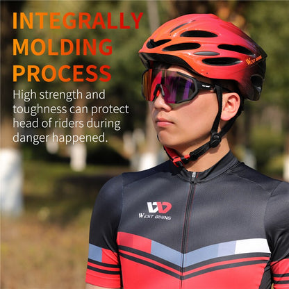 WEST BIKING Bicycle Helmet Road Mountain Bike Helmet Integrally-molded Cycling Helmet EPS Ultralight Men Women Sport Protection