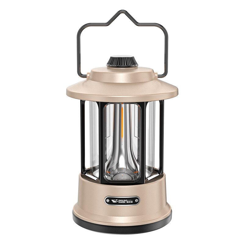 Brightest Vintage Metal Hanging Lanterns 10000mAh Warm Light Led Camping Lantern Rechargeable Lightweight Tent Light For Outdoor
