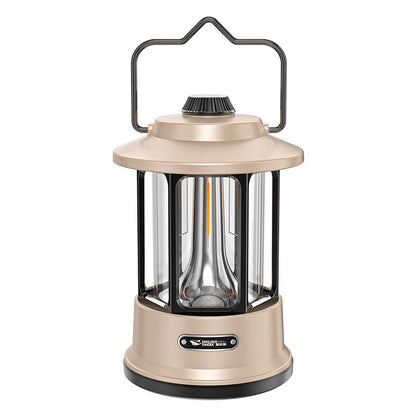 Brightest Vintage Metal Hanging Lanterns 10000mAh Warm Light Led Camping Lantern Rechargeable Lightweight Tent Light For Outdoor