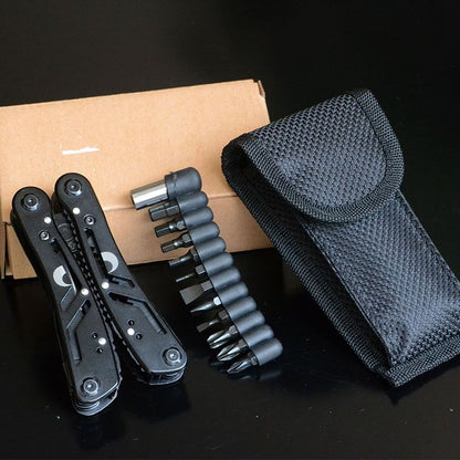 Multifunction Stainless Steel Pocket Knife Pliers Folding Pliers Multi-tool Mini Portable Fold Outdoor Multipurpose Repair Tools